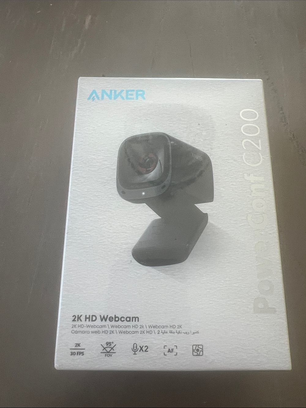 Anker 2K HD Webcam C200 in Black